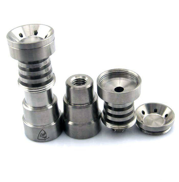 Pack Science Universal Domeless 4 In 1 Grade 2 Titanium Dab Nail.