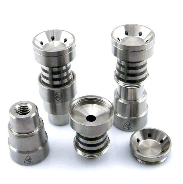 Pack Science Universal Domeless 4 In 1 Grade 2 Titanium Dab Nail.