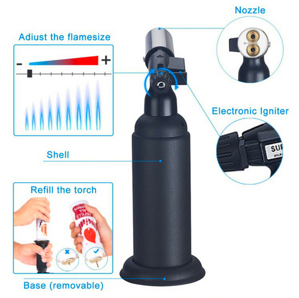 Butane Torch 1300c XL.