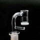 Beyond Glass Beveled Edge Opaque Bottom Quartz Banger Enail With Insert.