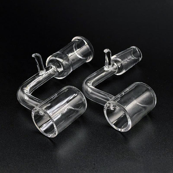 Beyond Glass Quartz Banger Enail With Removable Quartz Insert.