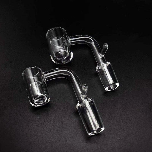 Beyond Glass Quartz Banger Enail With Removable Quartz Insert.