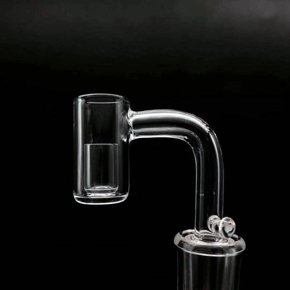 Beyond Glass Quartz Banger Enail With Removable Quartz Insert.