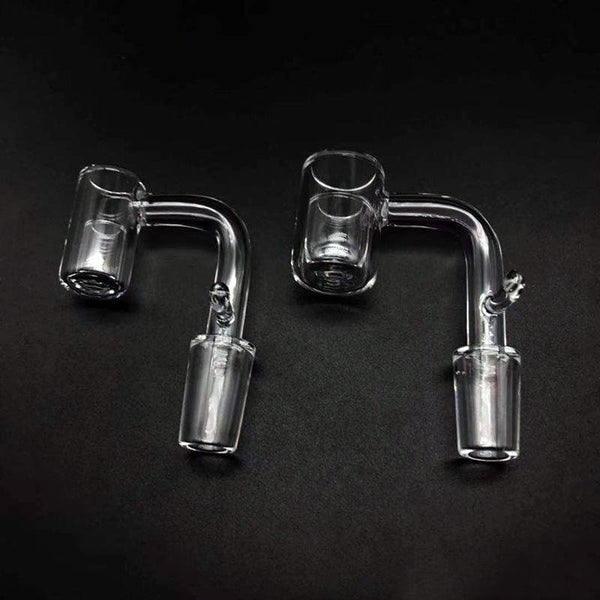 Beyond Glass Quartz Banger Enail With Removable Quartz Insert.
