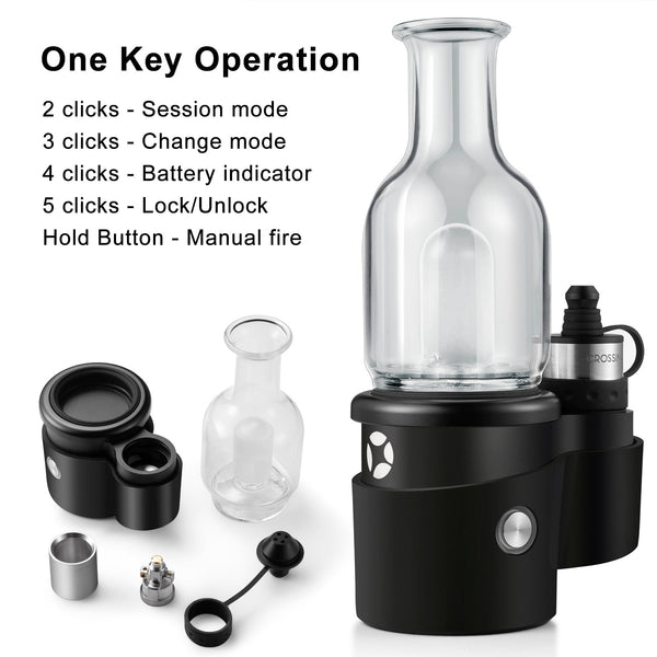 Crossing Core 2.0 | 2.1 Mini Incycler Recycling Bubbler E-Rig Kit - Discount E-Nails