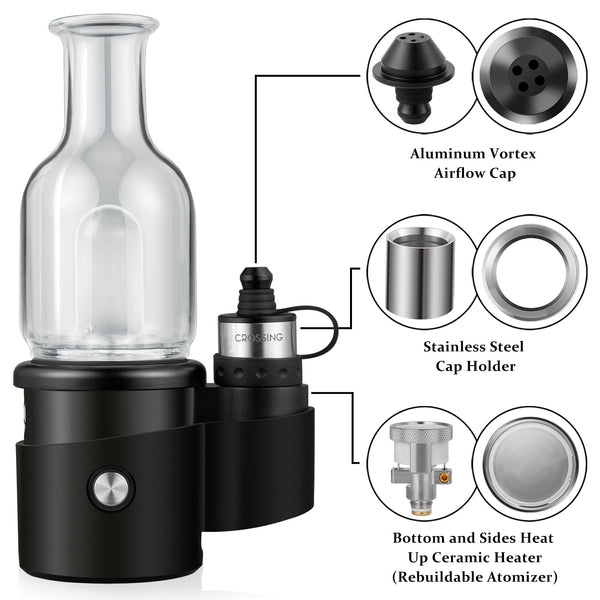 Crossing Core 2.0 | 2.1 Mini Incycler Recycling Bubbler E-Rig Kit - Discount E-Nails
