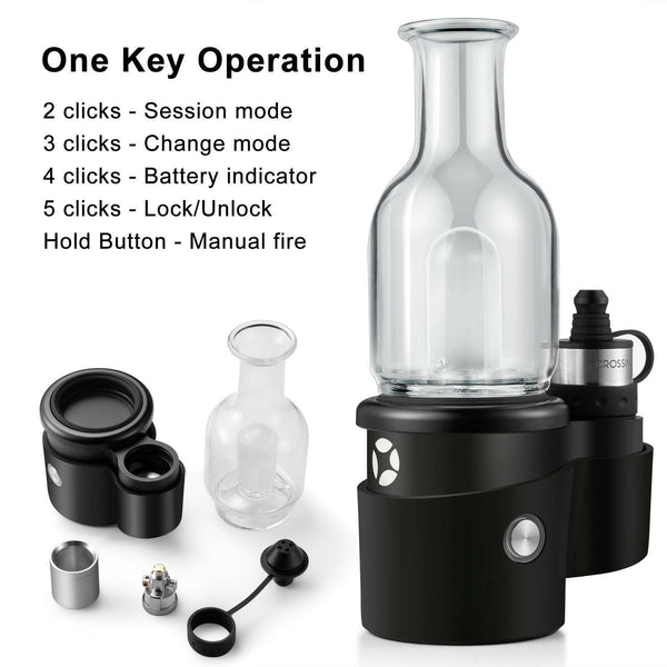 Crossing Core 2.0 Side-Mouthpiece Bubbler E-Rig Kit - Discount E-Nails