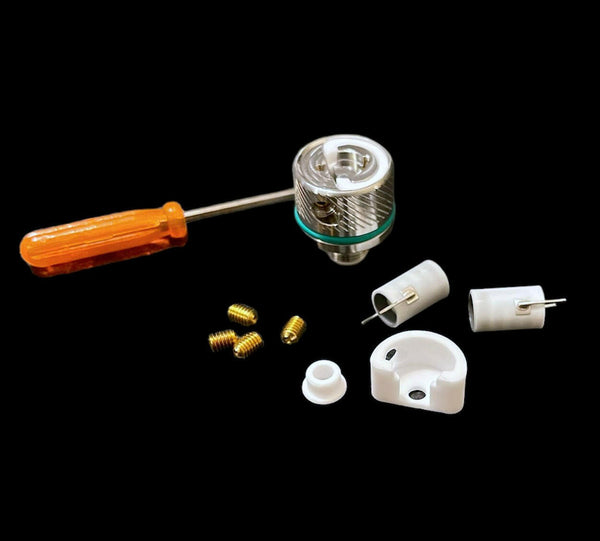 Crossing Lightning Pen Replacement Ceramic Heaters | Atomizer | Spacers - Discount E-Nails