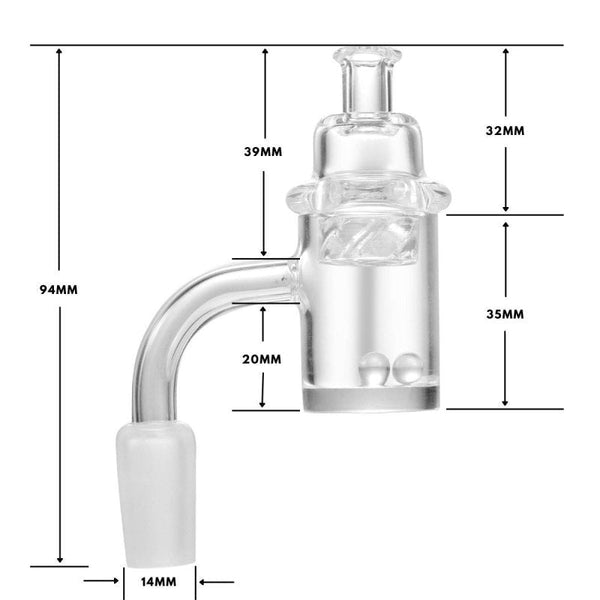 DABPRESS 25mm Quartz Banger Enail Kit - Discount E-Nails