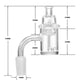 DABPRESS 25mm Quartz Banger Enail Kit - Discount E-Nails