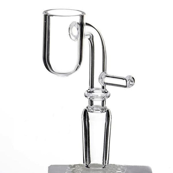 Flat Top Round Bottom Quartz Banger Enail.