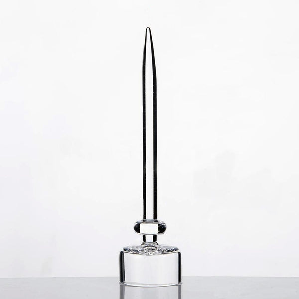 Green Energy Straight Bubble Quartz Enail - Discount E-Nails