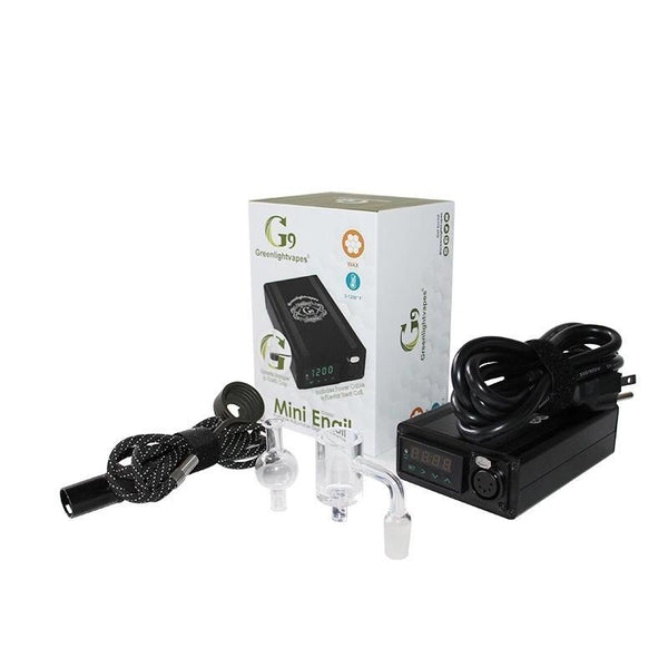 Greenlightvapes G9 25mm Axial Quartz Banger Mini Enail Kit.