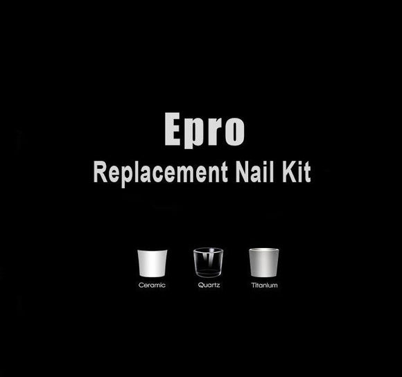 Greenlightvapes G9 Epro Replacement 3x Nail Kit.