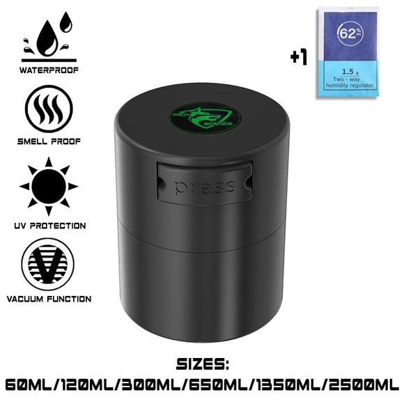 Pack Science Air Tight Vacuum Herb Container - Discount E-Nails