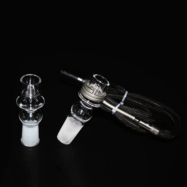 Pack Science Green Energy Straight Bubble Quartz Domeless Enail Kit - Discount E-Nails
