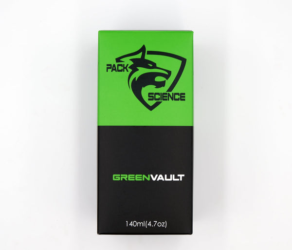 Pack Science Green Vault Vacuum Stash Container.