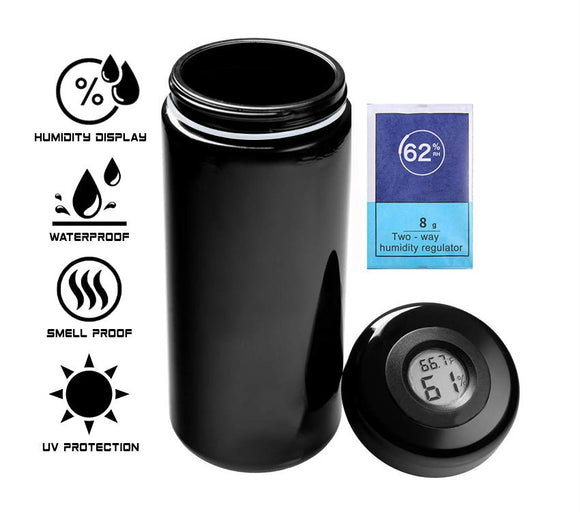 Pack Science Herb Humidity Curing Hygrometer Jar - Discount E-Nails