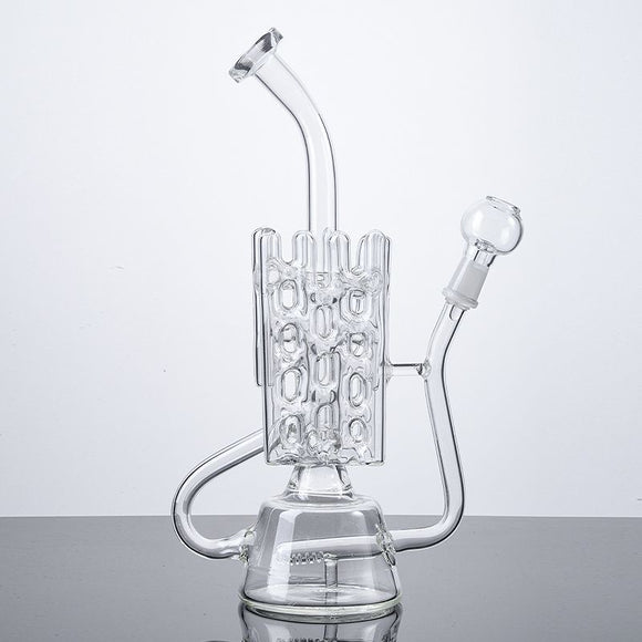 Pack Science Honeycomb Swiss Cheese Recycler - Discount E-Nails