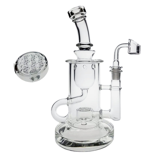 Pack Science SOL Glass Recycler Seed Of Life PG3003(FC-Klein) - Discount E-Nails