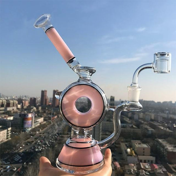 Plus Glass Heady "Smoke Ring Donut".