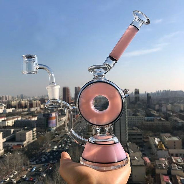 Plus Glass Heady "Smoke Ring Donut".