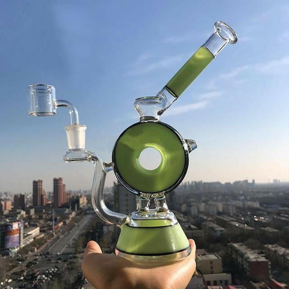 Plus Glass Heady "Smoke Ring Donut".