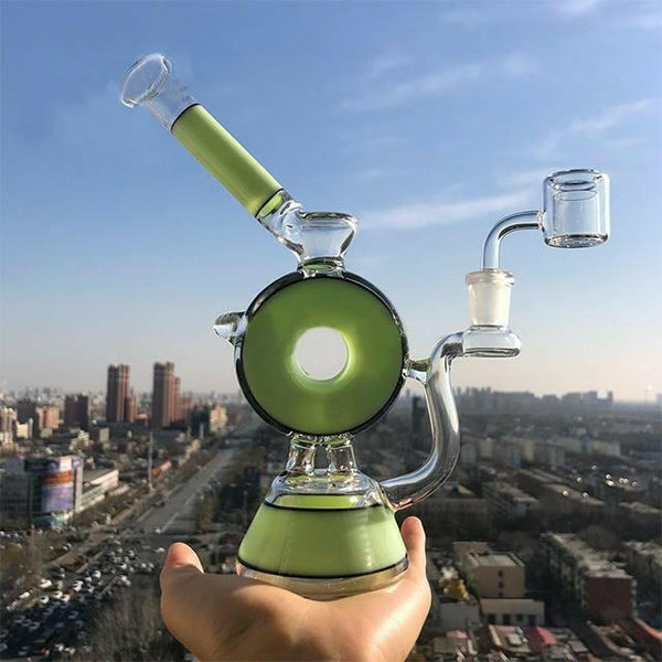 Plus Glass Heady "Smoke Ring Donut".