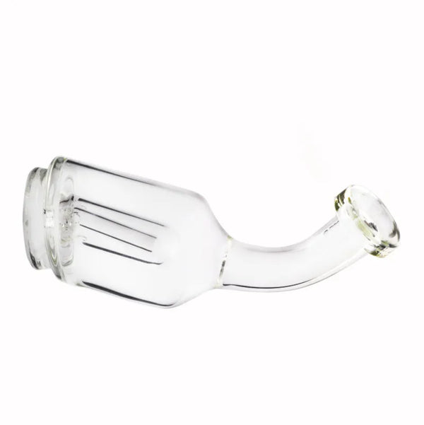 Puffco Peak Glass Bubbler Top Bent Neck Water Attachment - Discount E-Nails