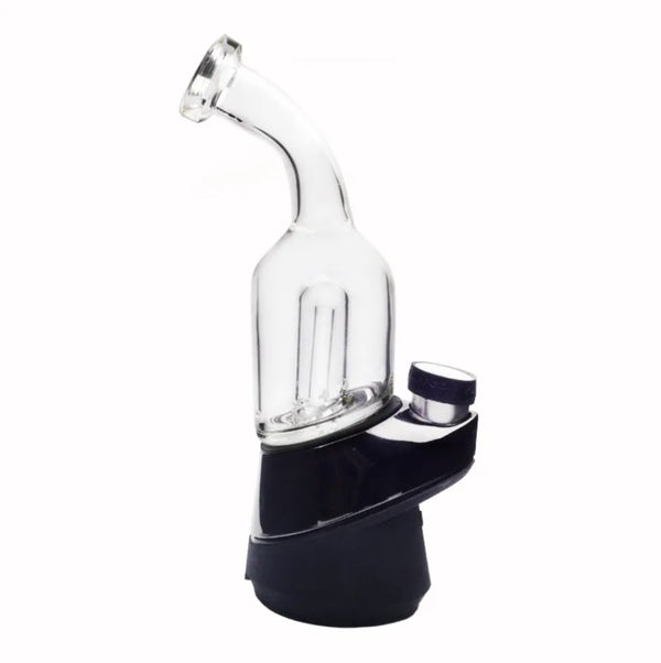 Puffco Peak Glass Bubbler Top Bent Neck Water Attachment - Discount E-Nails