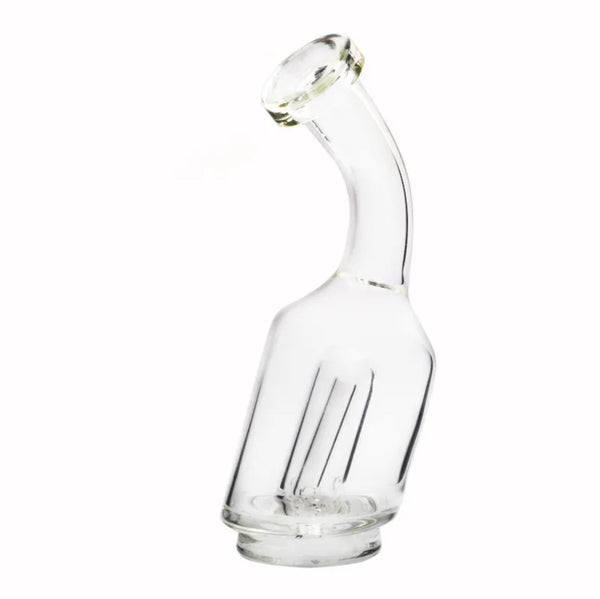 Puffco Peak Glass Bubbler Top Bent Neck Water Attachment - Discount E-Nails