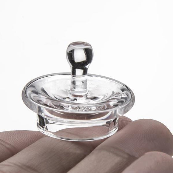 Quartz 20mm Flat Bowl Carb Cap 543.