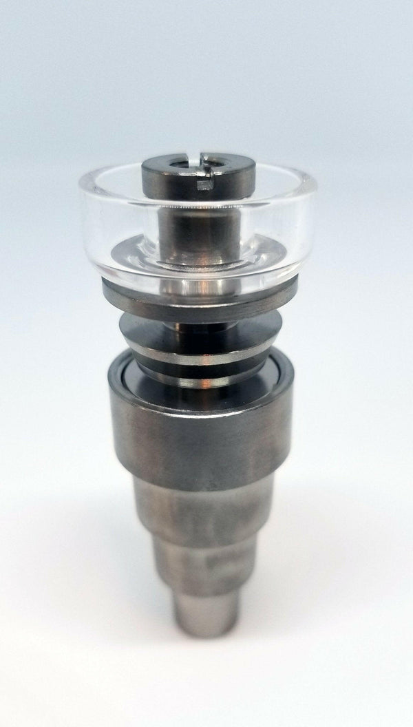 Quartz/Titanium Hybrid Enail With Dish.