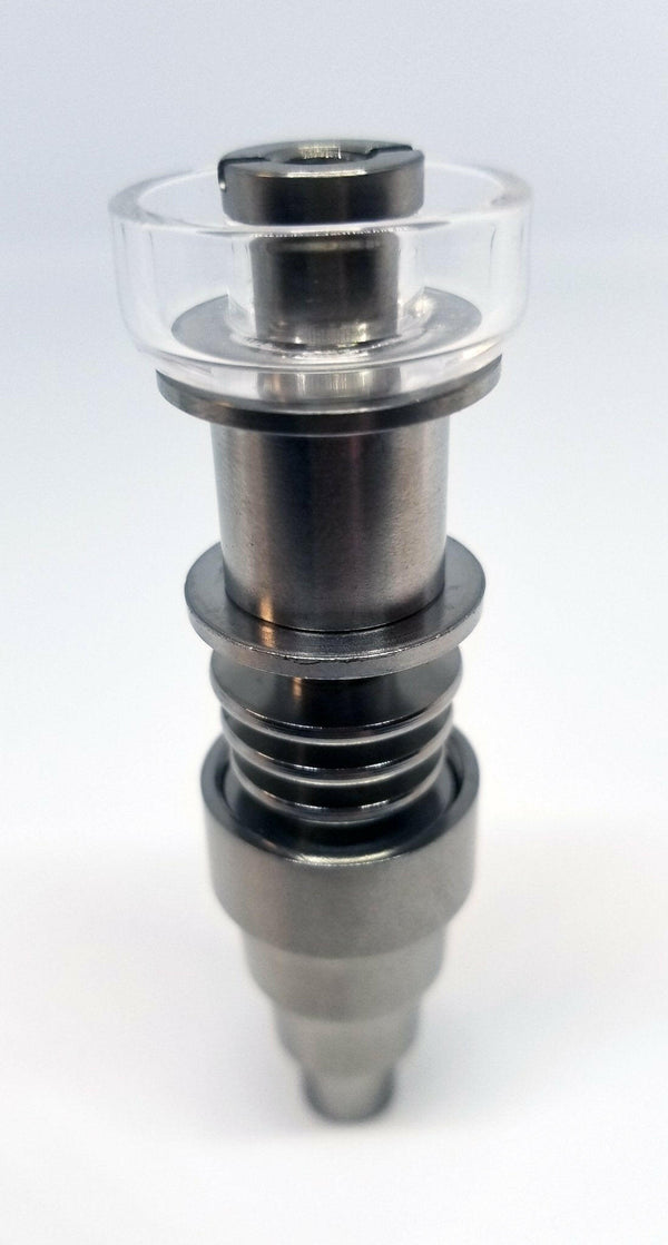 Quartz/Titanium Hybrid Enail With Dish.