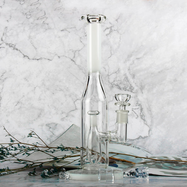 Reanice White Straight Bottle Recycler.