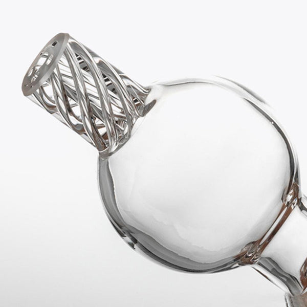 Spinning Bubble Cyclone Carb Cap + Carb Cap Stand.