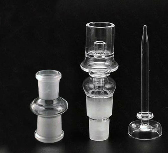 Straight Quartz Enail 14/18mm Kit.