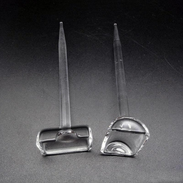 Trough Quartz Banger Nail With Carb Cap.