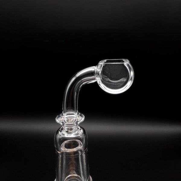 Trough Quartz Banger Nail With Carb Cap.