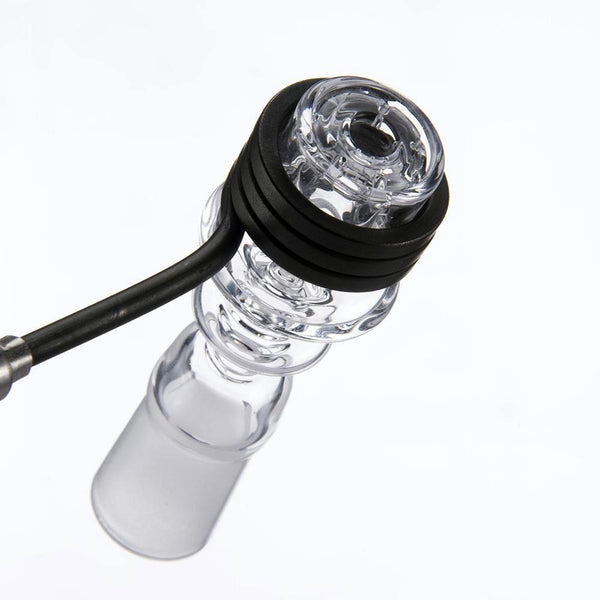 Vapor Time Diamond Knot Quartz Enail.