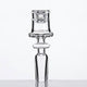 Vapor Time Diamond Knot Quartz Enail.
