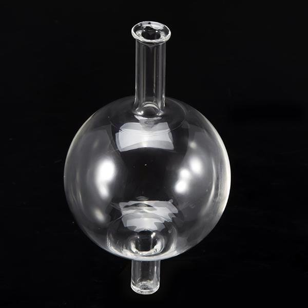 Vaportime 50MM XXXXL Double Quartz Tube Thermal Banger+Bubble Carb Cap.