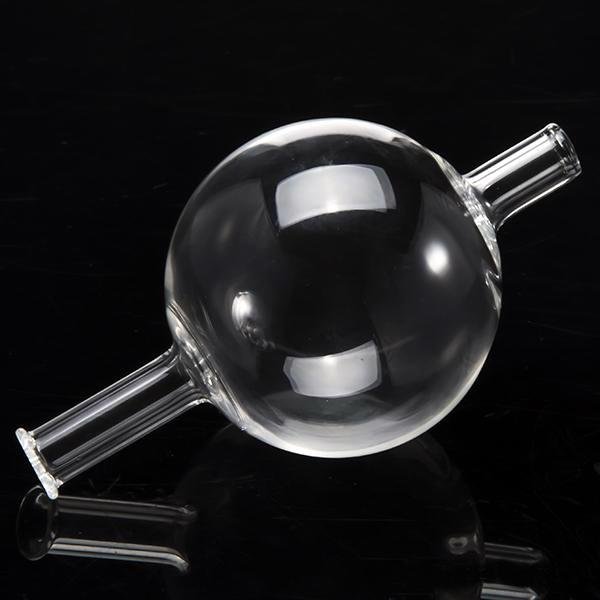 Vaportime 50MM XXXXL Double Quartz Tube Thermal Banger+Bubble Carb Cap.