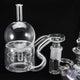 Vaportime 50MM XXXXL Double Quartz Tube Thermal Banger+Bubble Carb Cap.