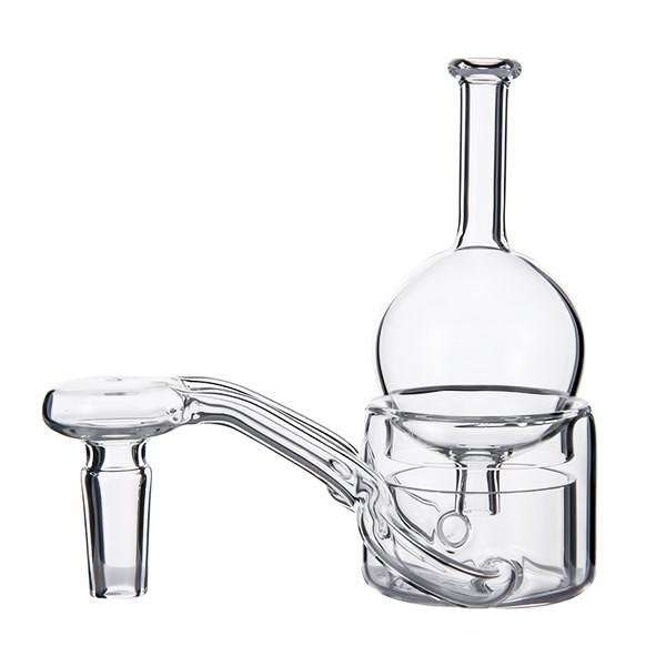 Vaportime 50MM XXXXL Double Quartz Tube Thermal Banger+Bubble Carb Cap.