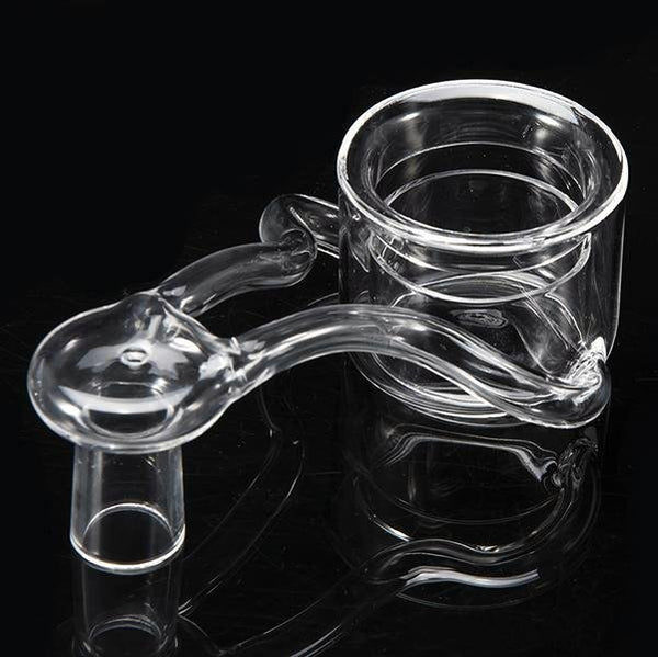 Vaportime 50MM XXXXL Double Quartz Tube Thermal Banger+Bubble Carb Cap.