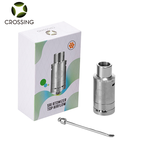 Crossing Tech Saionara SAI Top Air Flow Atomizer | Discount E-Nails Crossing Tech Saionara SAI Top Air Flow Atomizer | Discount E-Nails