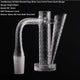 Pack Science Sandblasted Full Weld Beveled Edge Slide Terp Control Tower Quartz Banger.