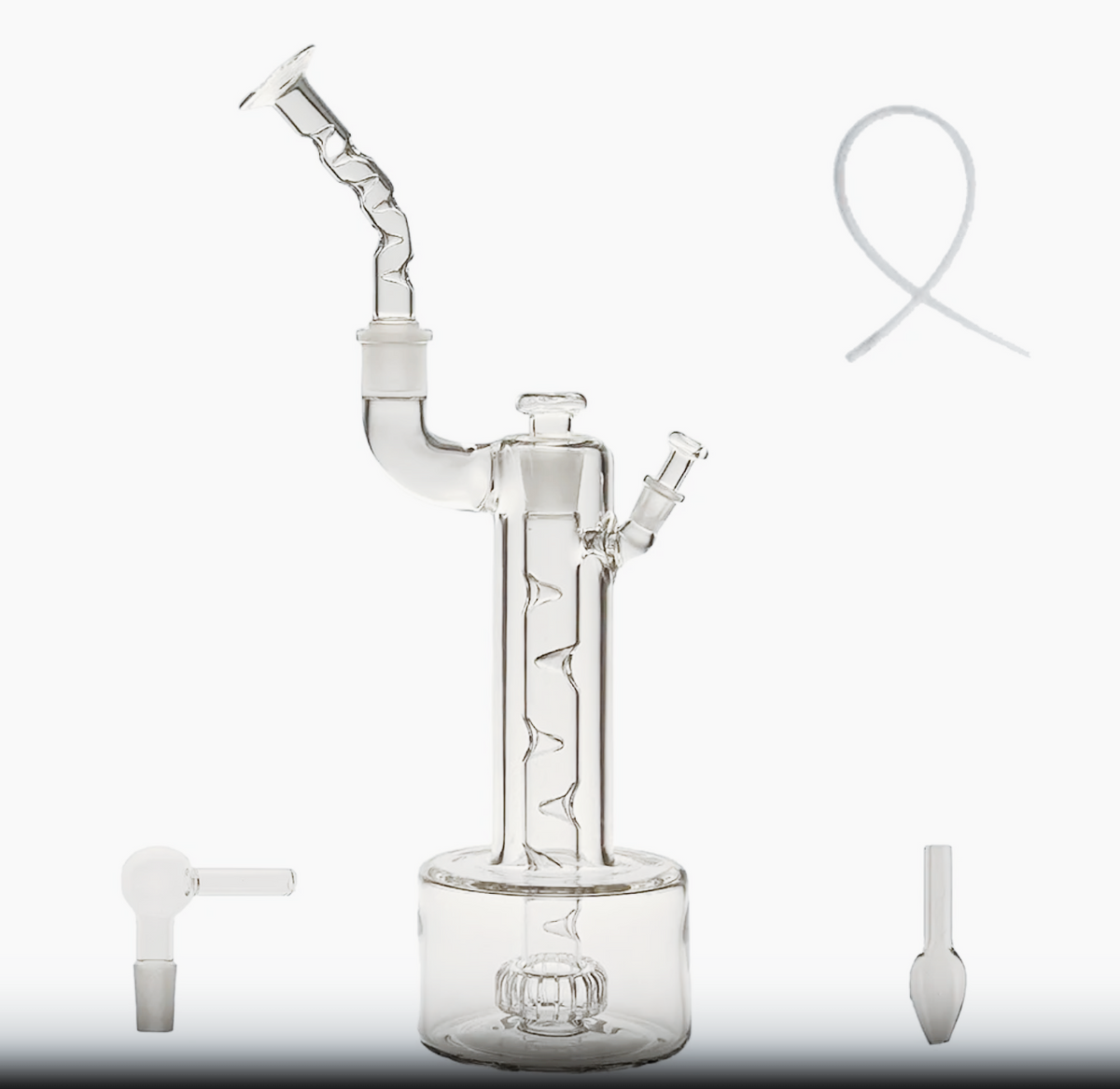 Pack Science Showerhead Glass Dab Rig PG3070 7 in 1 | Discount E-Nails