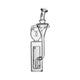 Calibear Donut Recycler Glass Attachment for Dr. Dabber Switch Go.